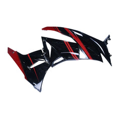 Red Black Side Fairing For Kawasaki ZX-6R 2009-2012