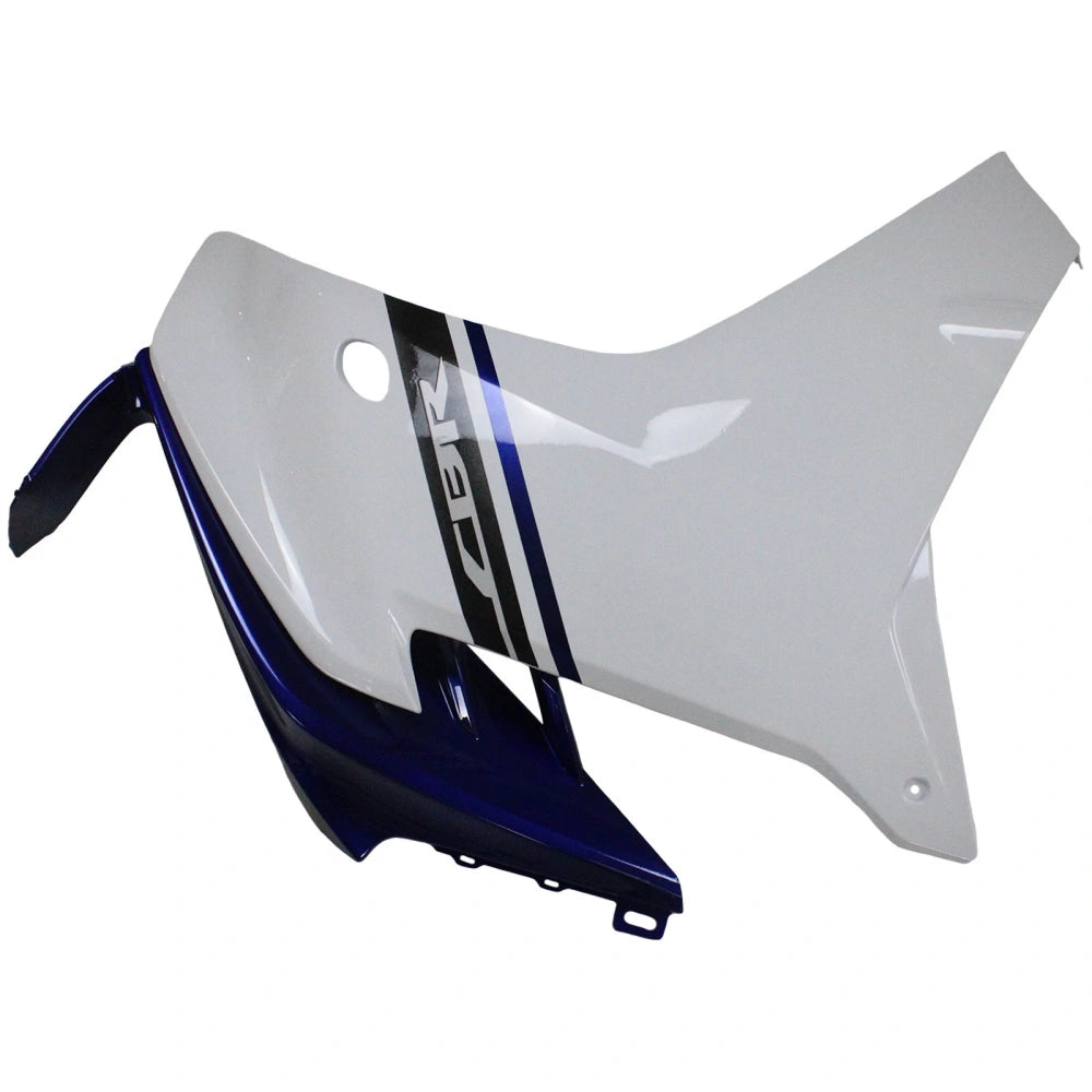 Dark Blue and White Side Fairing For Honda CBR600F 2011-2013 - Image 2