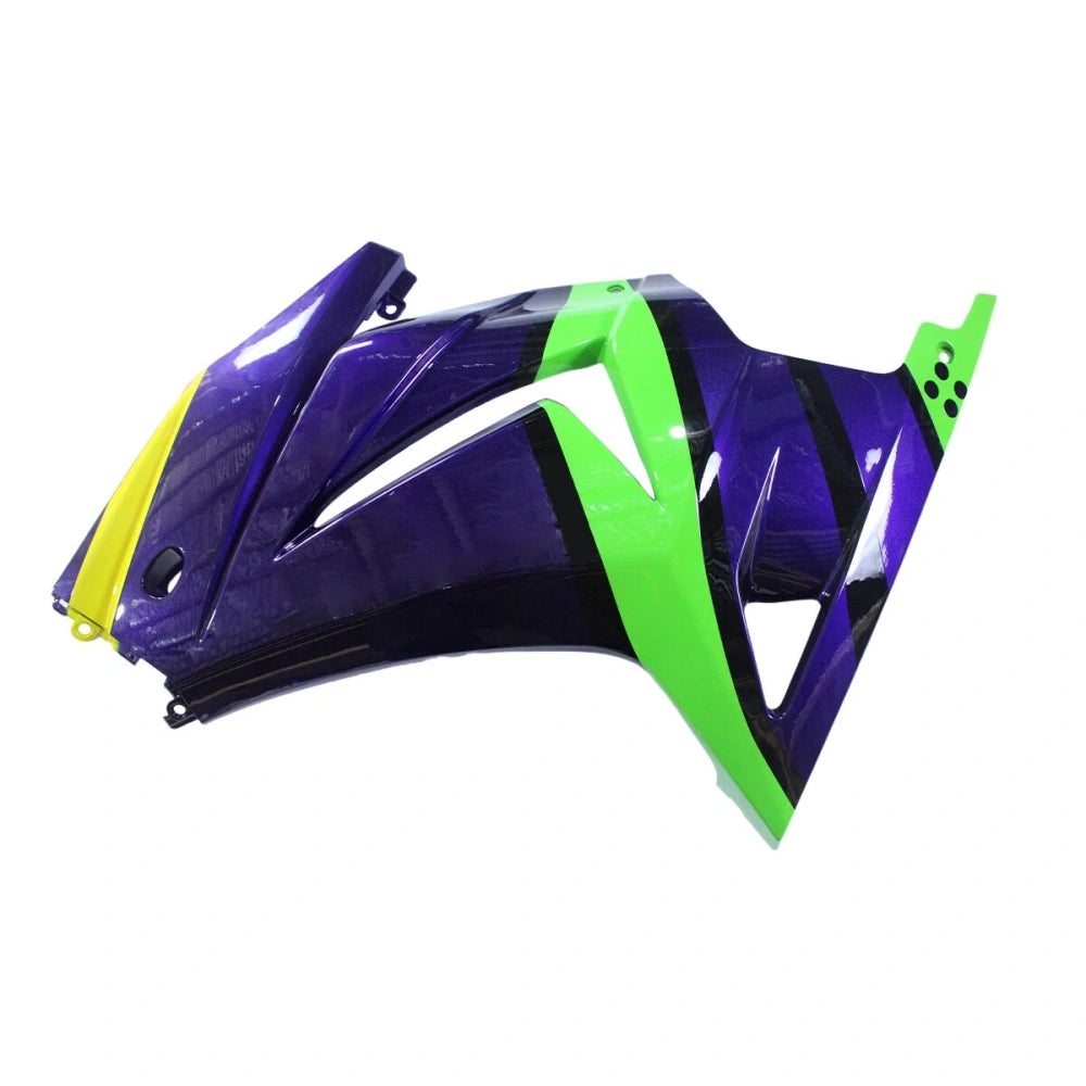 Purple Green Side Fairing For Kawasaki EX250/NINJA250 2008-2012  - Image 1