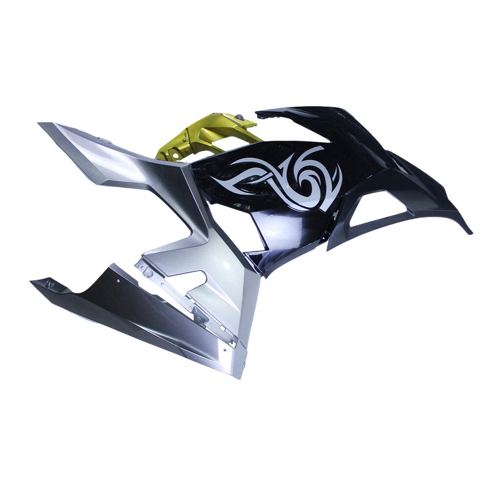 Silver Black Side Fairing For Kawasaki NINJA400/EX400 2018-2023 - Image 2