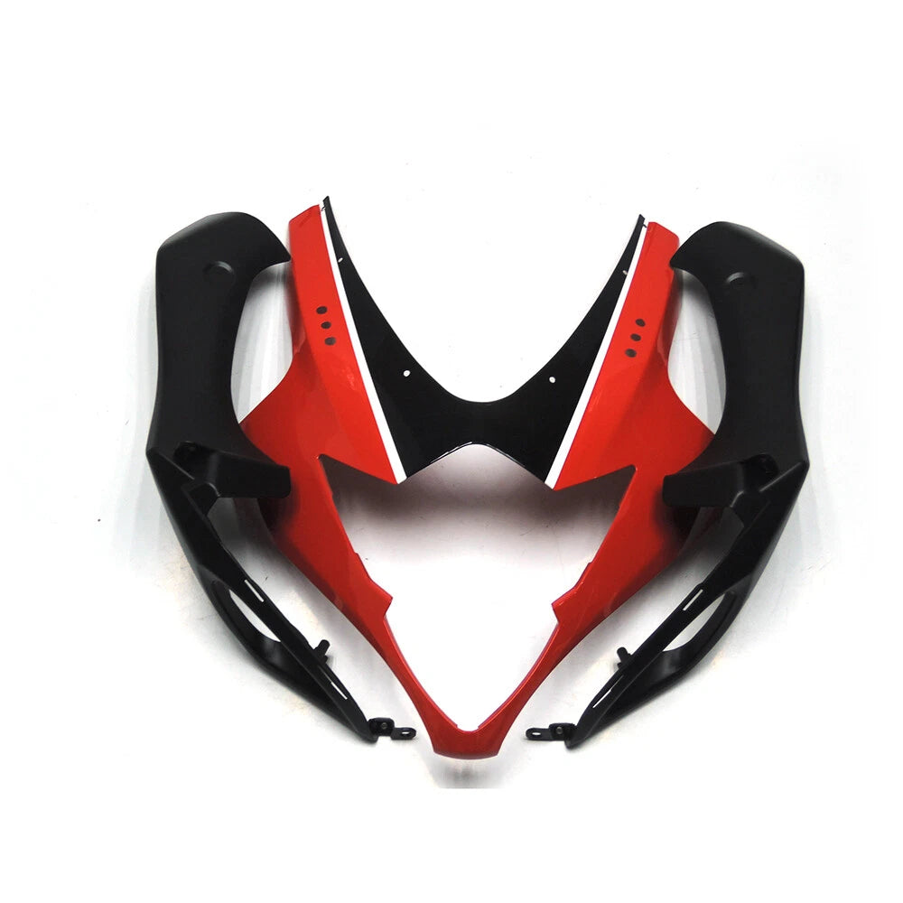 Red Black Nose Fairing For Suzuki GSXR1000 K5 2005-2006