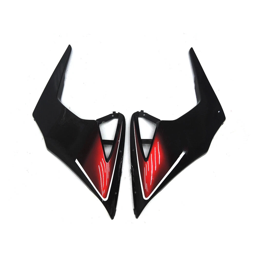 Black Red Side Panels For Suzuki GSXR1000 K5 2005-2006
