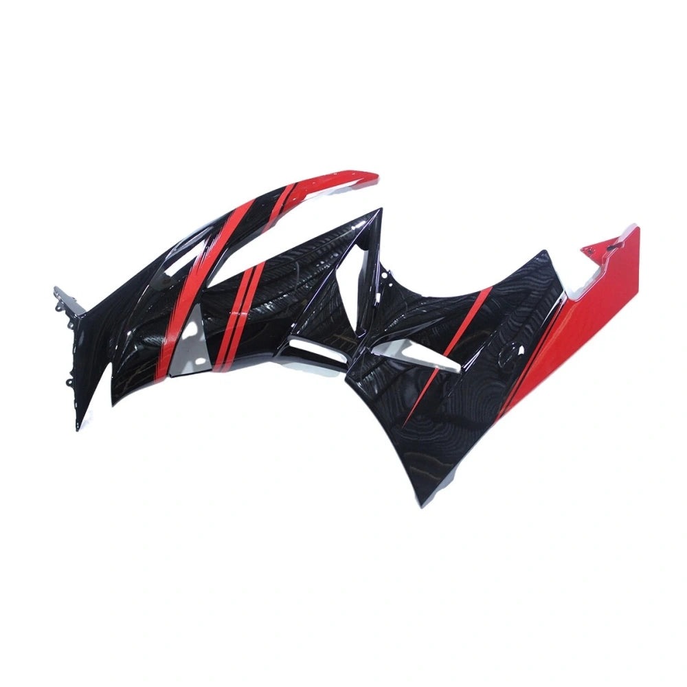 Red Black Side Fairing For Kawasaki ZX-6R 2009-2012