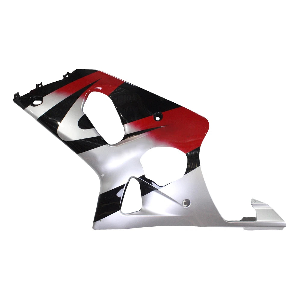 Red Black and White Side Fairing For Suzuki GSXR1000 K1/K2 2000-2002  - Image 2