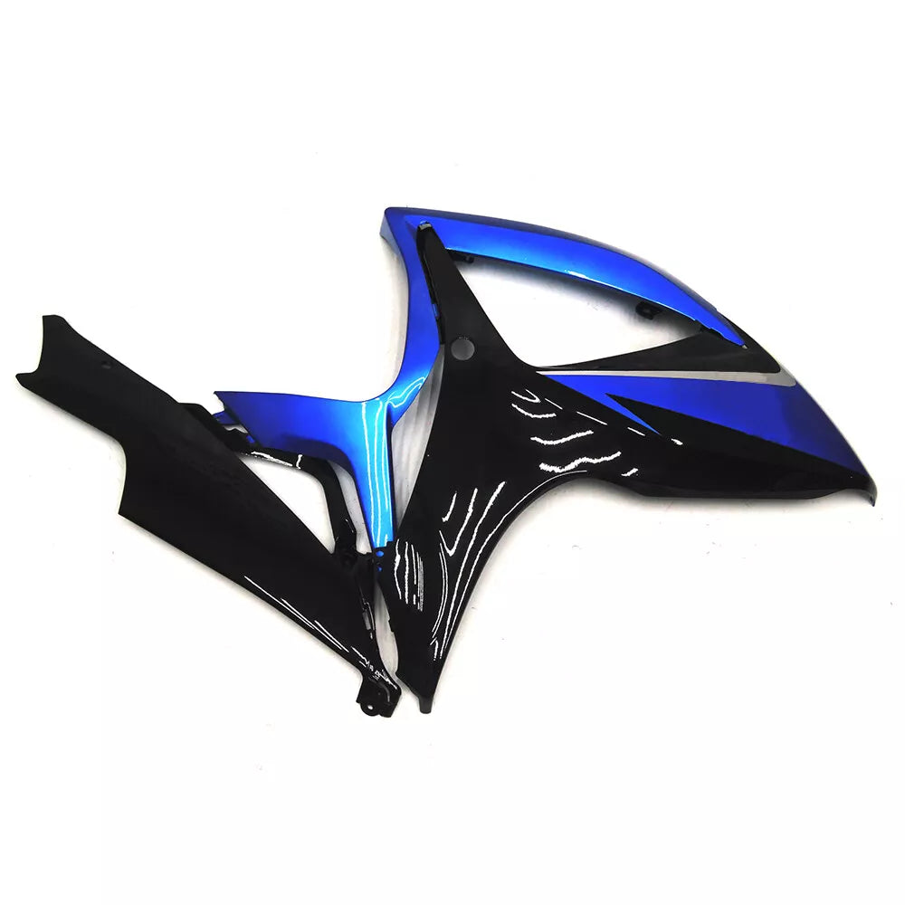 Blue Black Side Fairing For Suzuki GSXR600/GSXR750 K6 2006-2007 - Image 2