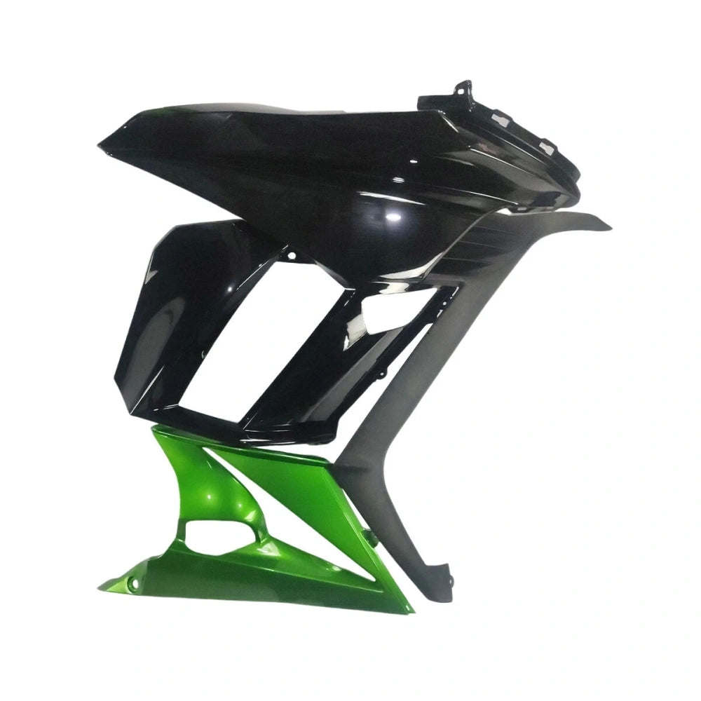 Black Green Side Fairing For Kawasaki Z1000SX 2010-2015 - Image 2