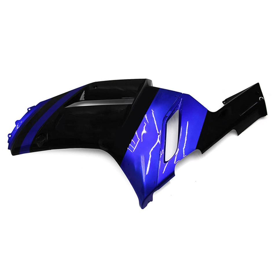 Blue Black Fairing Kit For Kawasaki ZX-6R 2007-2008