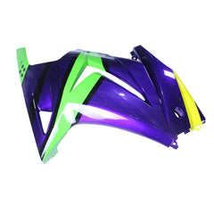 Purple Green Side Fairing For Kawasaki EX250/NINJA250 2008-2012  - Image 2