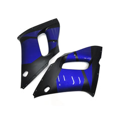 Blue Gray Side Panels For Yamaha YZF-600 R6 1998-2002