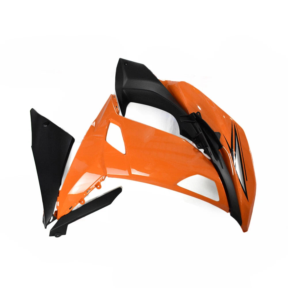 Orange Black Side Fairing For Kawasaki ER6F/Ninja650R 2017-2019  - Image 1