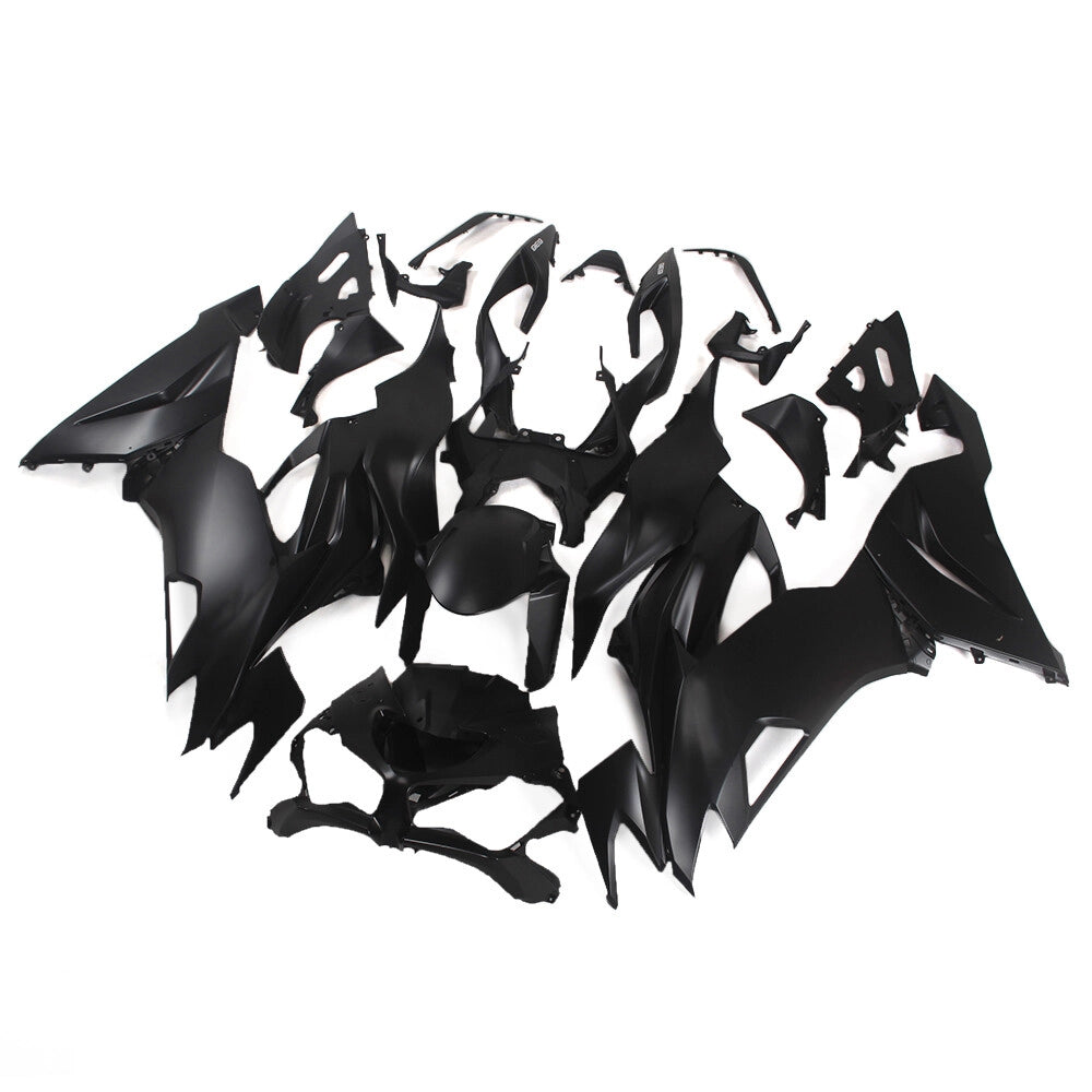 Black Fairing Kit For Kawasaki ZX-6R 2019-2023