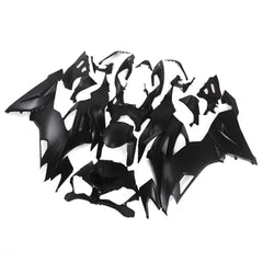 Black Fairing Kit For Kawasaki ZX-6R 2019-2023