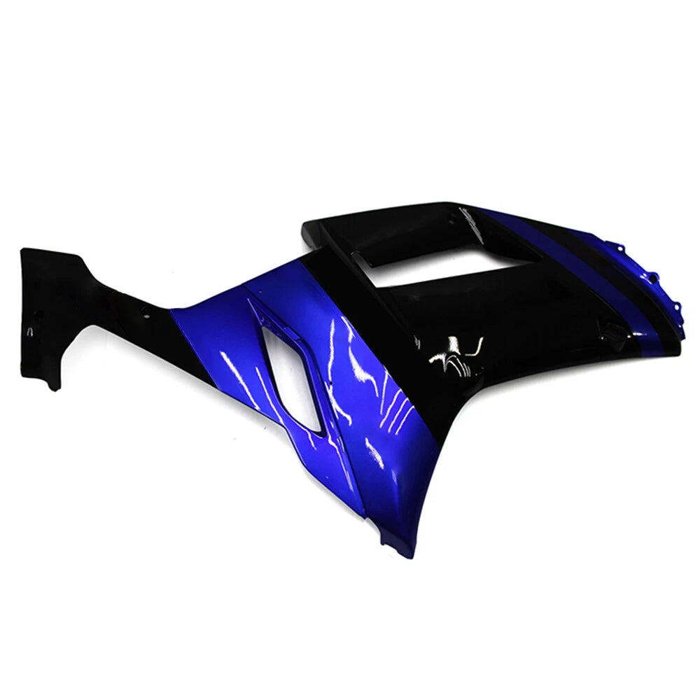 Blue Black Side Fairing For Kawasaki ZX-6R 2007-2008 - Image 2