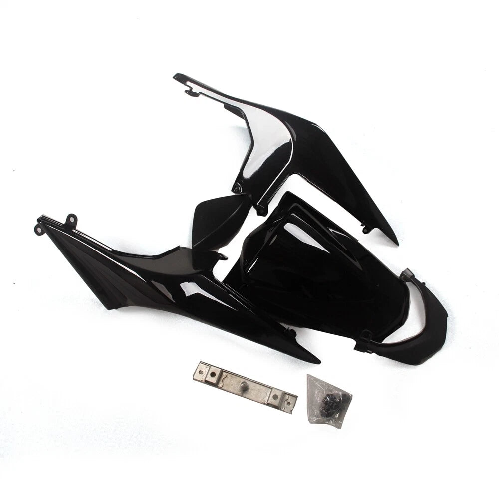 All Black Tail Fairing Kit For Kawasaki EX250/NINJA250 2008-2012 