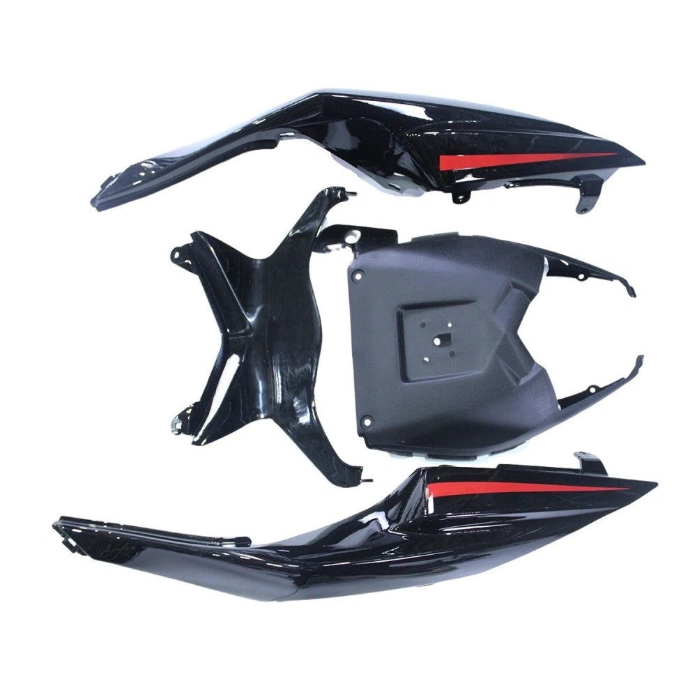 Red Black Fairing Accessories For Kawasaki ZX-6R 2009-2012