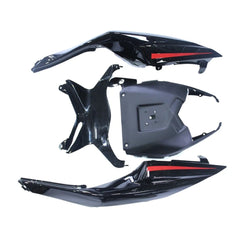 Red Black Fairing Accessories For Kawasaki ZX-6R 2009-2012
