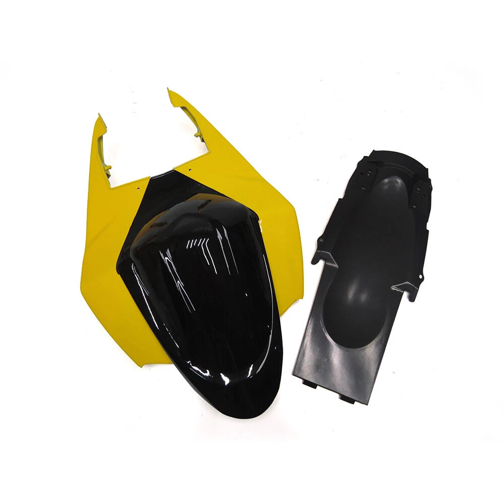 Yellow and Black Tail Fairing Kit For Suzuki GSXR1000 K5 2005-2006