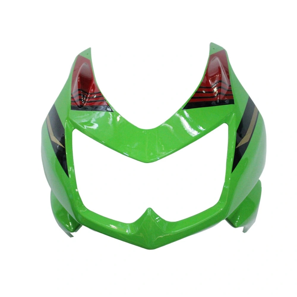 Green and Black Front Fairing For Kawasaki EX250/NINJA250 2008-2012 