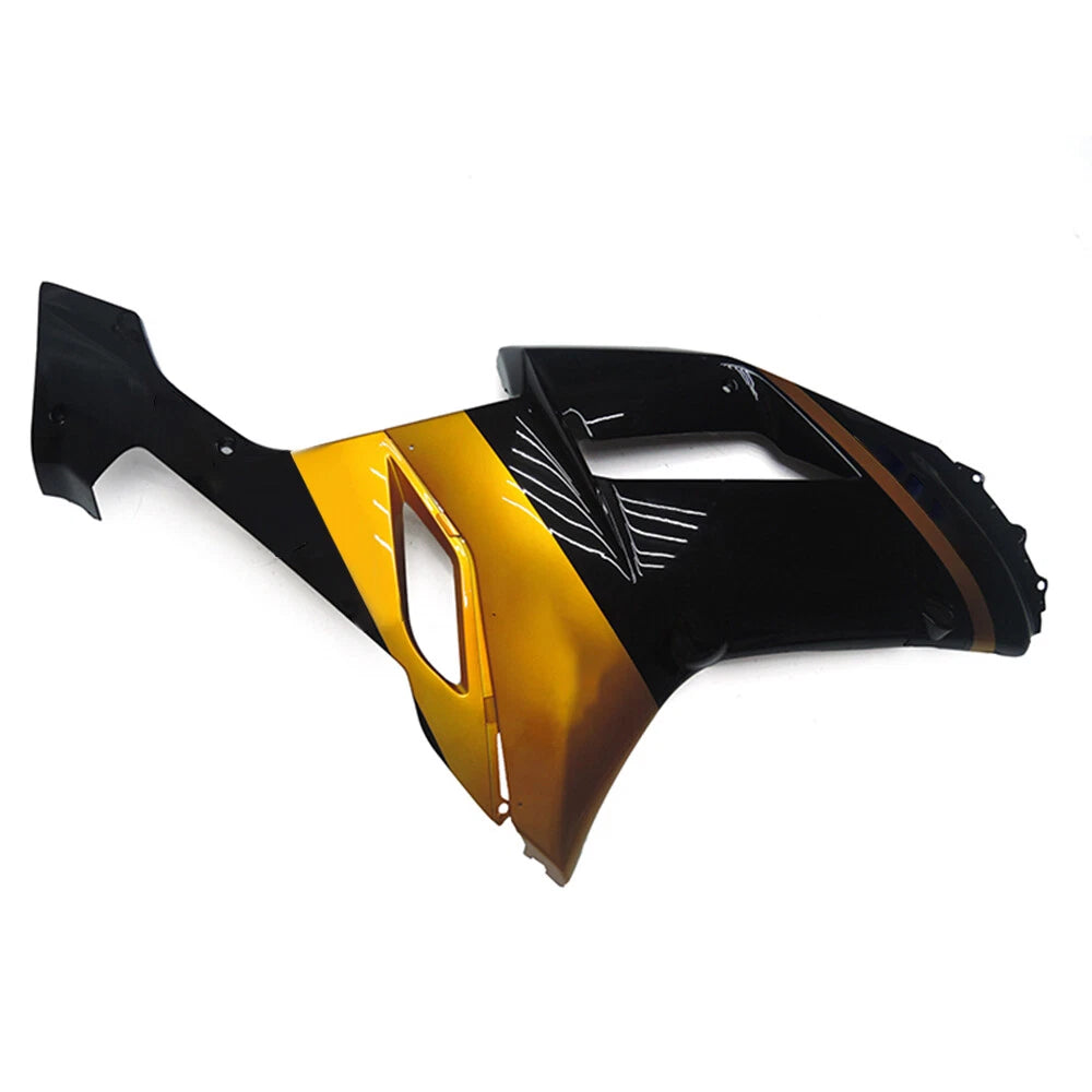 Gold Black Side Fairing For Kawasaki ZX-6R 2007-2008 - Image 2