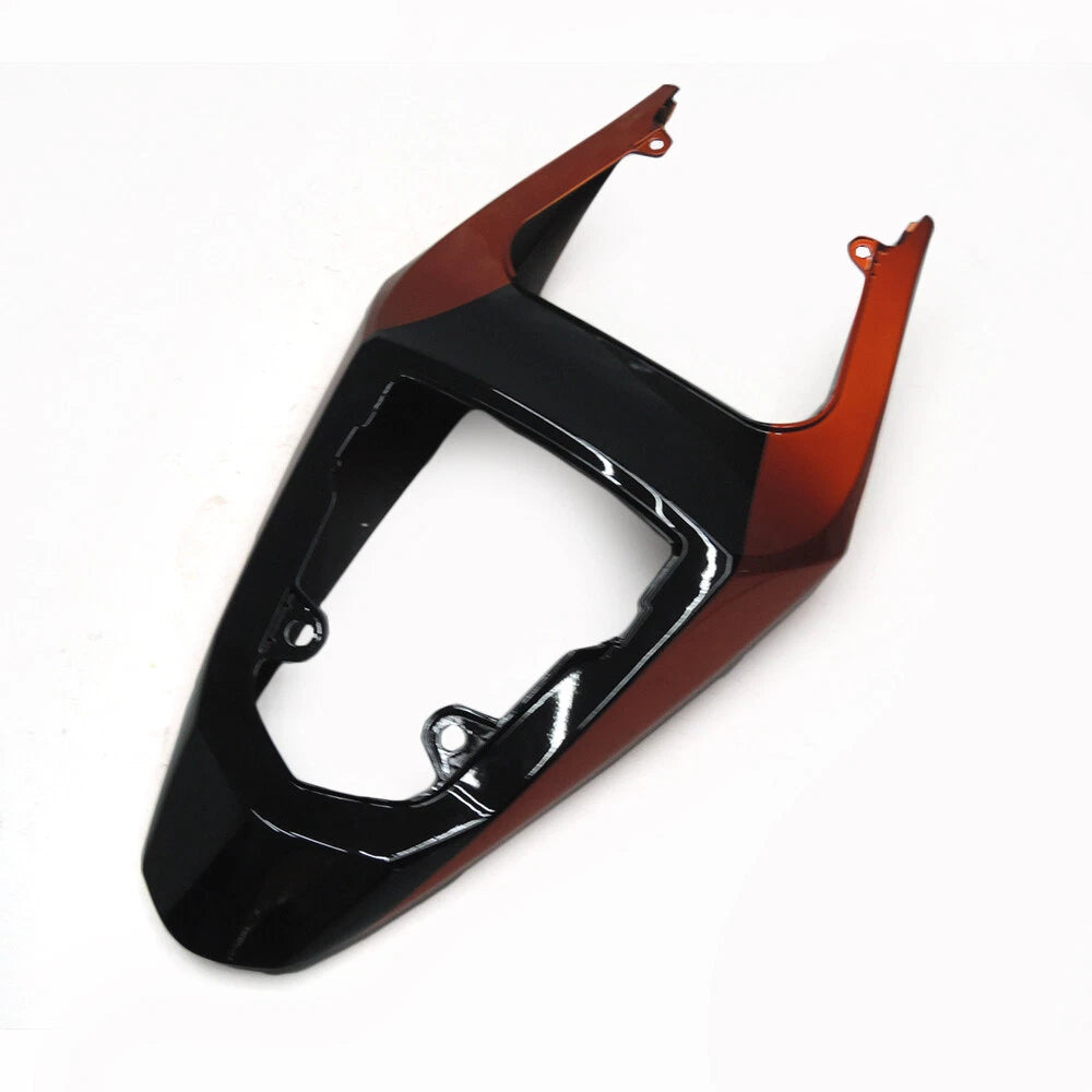 Black Orange Fairing Kit For Suzuki GSXR600/GSXR750 2004-2005 