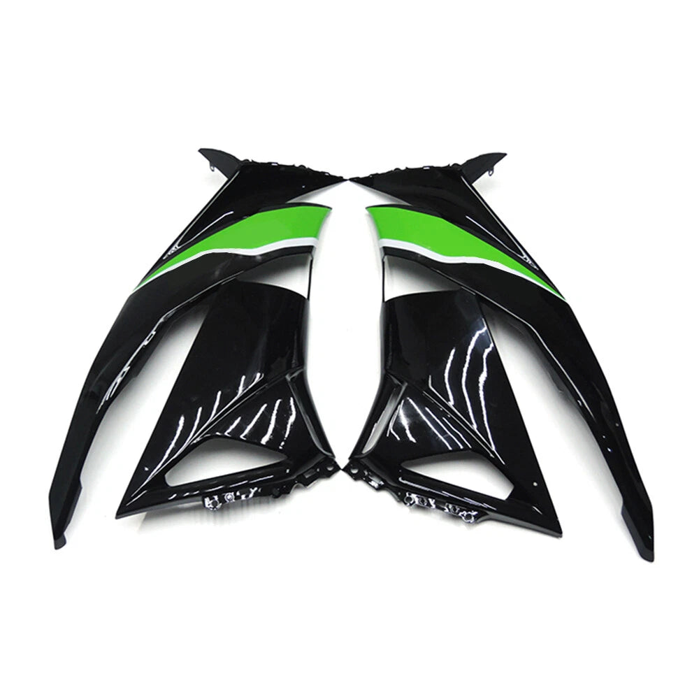 Green Black Fairing Accessories  For Kawasaki ZX-6R 2009-2012