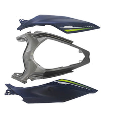 Matte Blue Black Front Fairing Kit For Kawasaki NINJA400/EX400 2018-2023