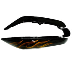 Orange and Black Flame Fairing Accessories For Kawasaki ER6F/Ninja650R 2006-2008 