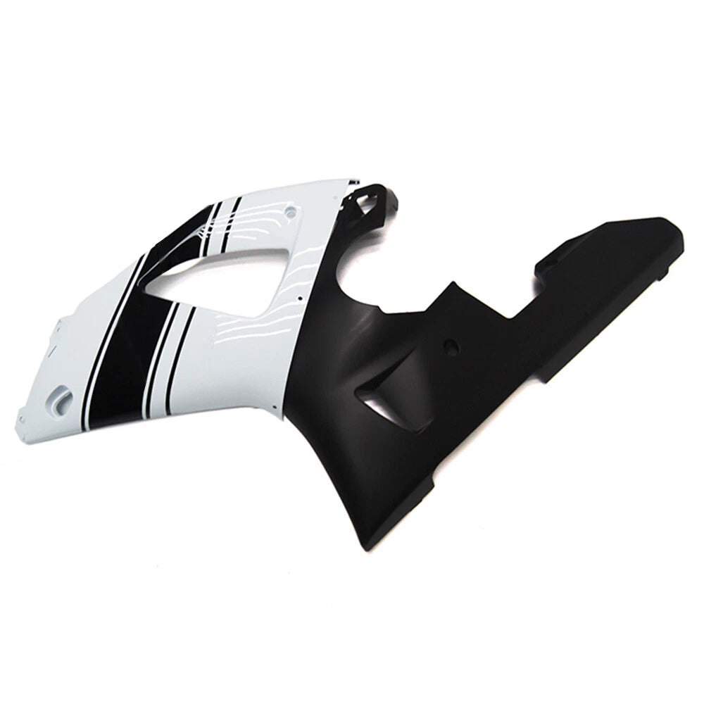 Black and White Side Fairing For Yamaha YZF1000 R1 2000-2001 - Image 1