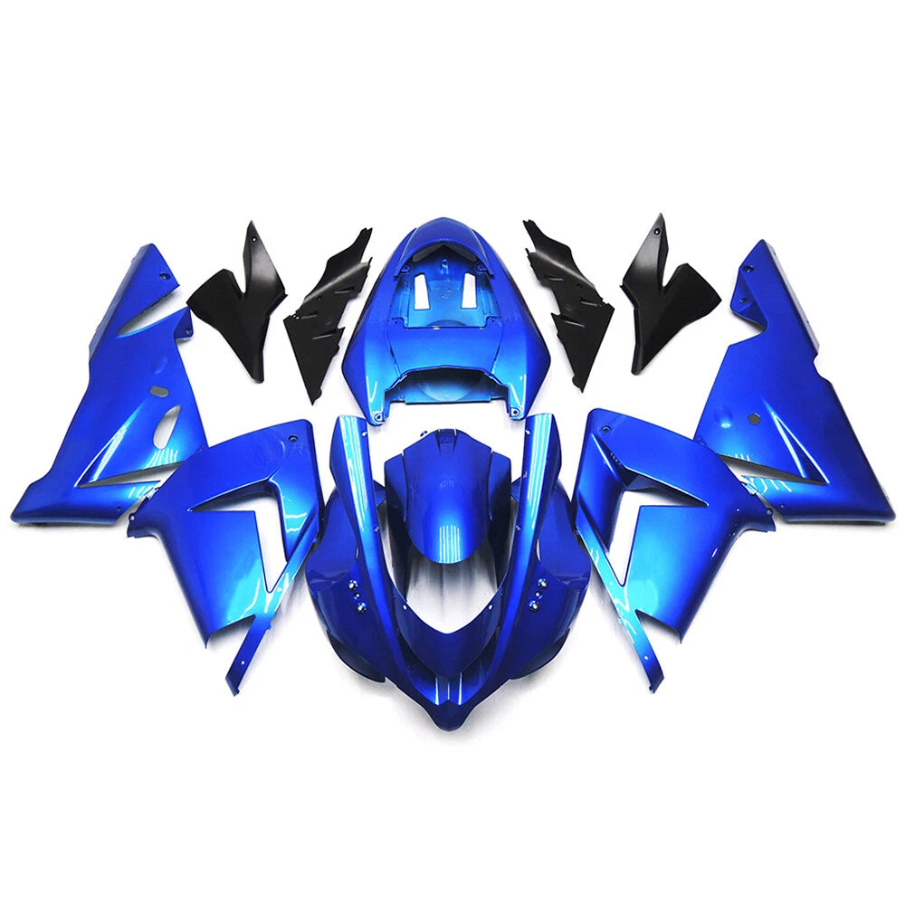 Dark Blue Fairing Kit For Kawasaki ZX-10R 2004-2005