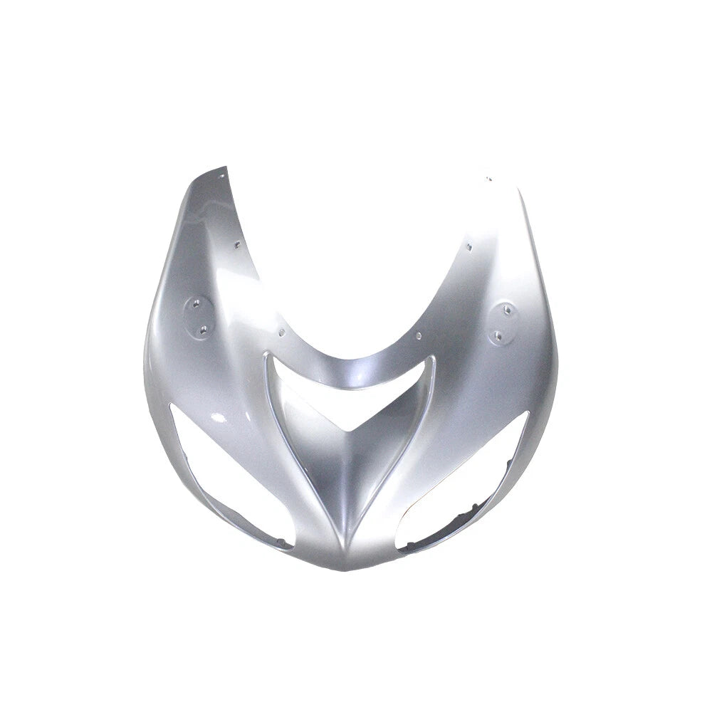 Silver Black Front Fairing For Kawasaki ZX-10R 2006-2007
