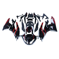 Red Black Fairing Kit For Kawasaki ZX-6R 2009-2012