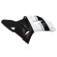 Black and White Side Fairing For Yamaha YZF1000 R1 2000-2001 - Image 2