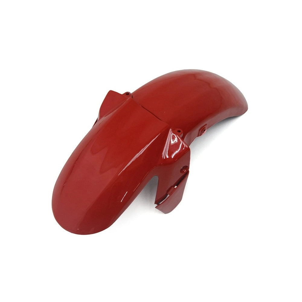 Red White Front Fender For Kawasaki ER6F/Ninja650R 2009-2011 