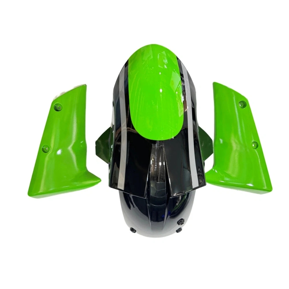 Black White and Green Fairing Accessories For Kawasaki ZX-10R 2004-2005