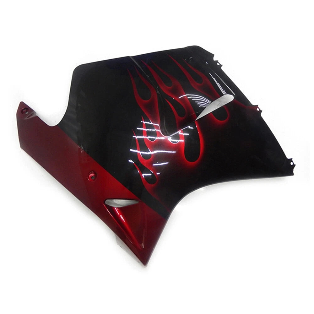 Black and Red Flame Side Fairing For Honda CBR1100XX 1996-2007 - Image 2