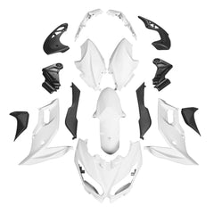 Black and White Fairing Kit For Kawasaki VERSYS 650 2015-2020