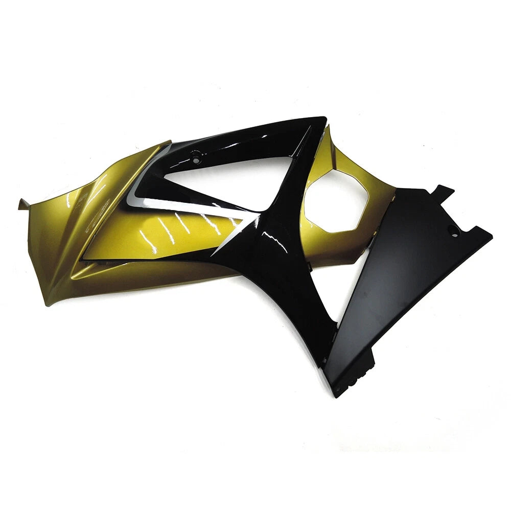 Gold Black Side Fairing For Suzuki GSXR1000 K7 2007-2008 - Image 1