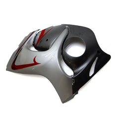 Silver Red Front Fairing For Suzuki GSXR1300 Hayabusa 2008-2020