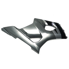 Silver Black Side Fairing For Suzuki GSXR1000 K3 2003-2004 - Image 1