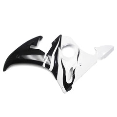 Black and White Side Fairing For Yamaha YZF-600 R6 2003-2004 - Image 1