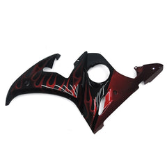 Black Flame Side Fairing For Yamaha YZF-600 R6 2005 - Image 1