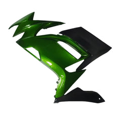 Green and Black Side Fairing For Kawasaki ER6F/Ninja650R 2020-2022 