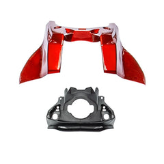 Red Yellow and Black Front Fairing For Honda CB650R 2021-2023 - Image 1