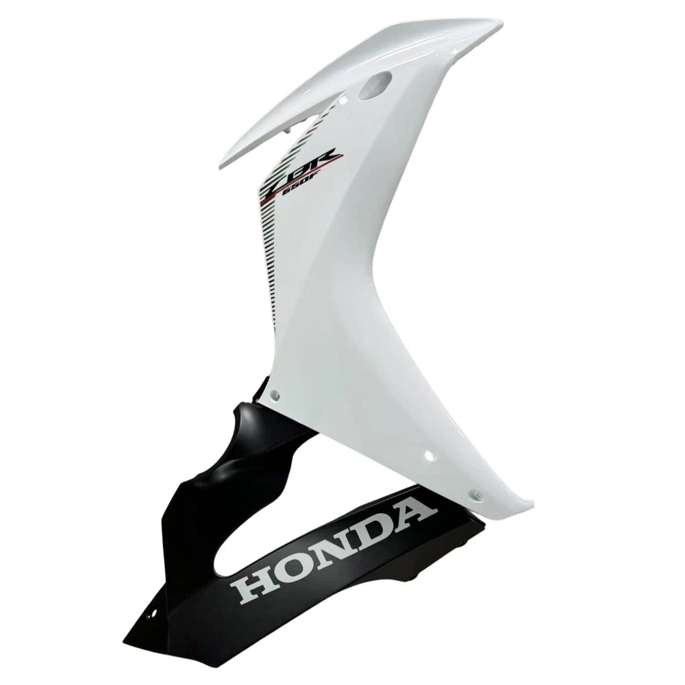 Black and White Side Fairing For Honda CBR650F 2014-2016 - Image 1