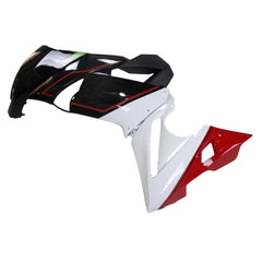 Black White and Green Side Fairing For Kawasaki ER6F/Ninja650R 2009-2011  - Image 1