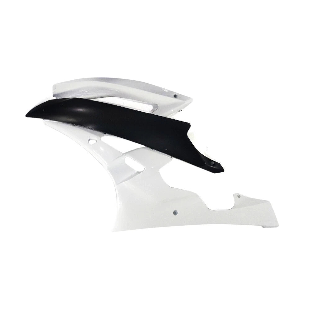 Black and White Side Fairing For Yamaha YZF-600 R6 2006-2007 - Image 1