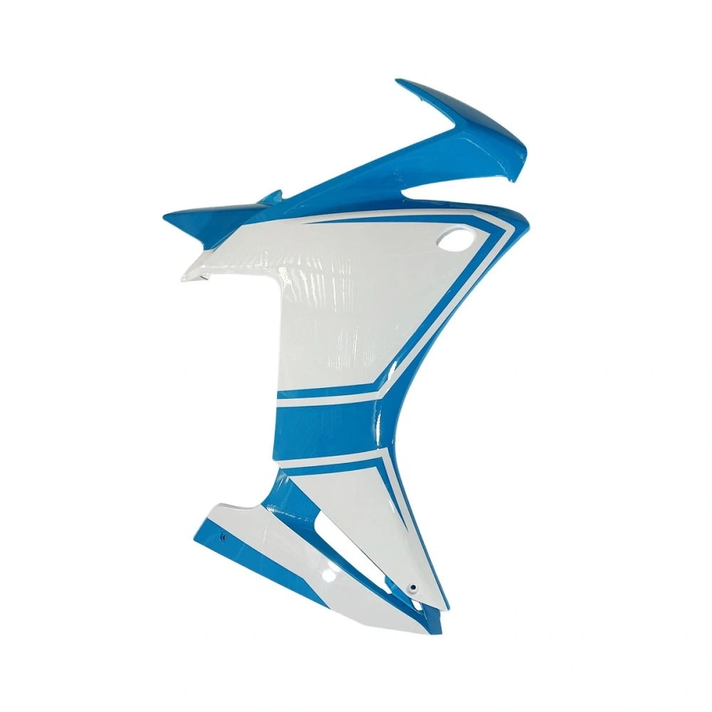 White and Blue Fairing Kit For Honda CBR500R 2013-2015