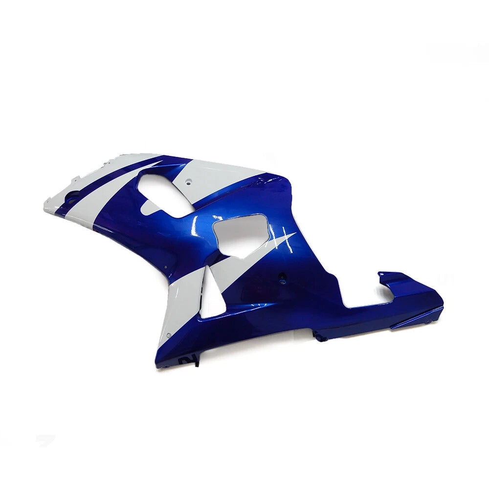 Blue and White Fairing Kit For Suzuki GSXR600/GSXR750 2001-2003 