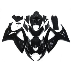 All Black Fairing Kit For Suzuki GSXR600/GSXR750 K6 2006-2007