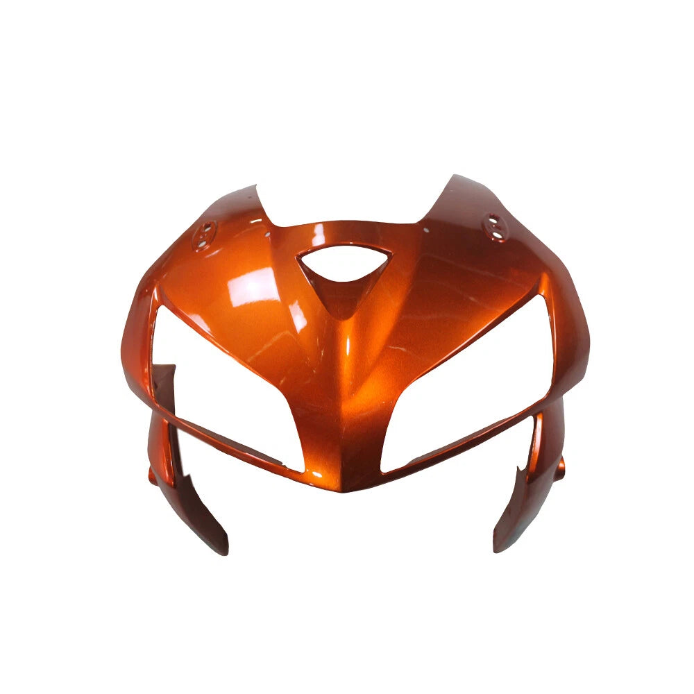 Orange Black Headlight Fairing For Honda CBR600RR F5 2005-2006
